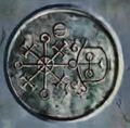 seal was taken from 62nd demon, Volac/Valak/Valac, of the Ars Goetia