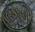 seal was taken from 67th demon, Amdusias, of the Ars Goetia