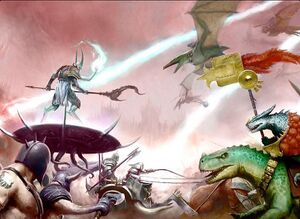 Seraphon AKA Lizardmen VS Cowardly Wizards.jpg