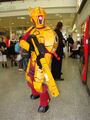 Typical Tau player, engaging in typical Tau behavior. (Pretty badass cosplay, even got the hoof right)