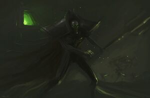 The Necron Lord by IronShrineMaiden.jpg
