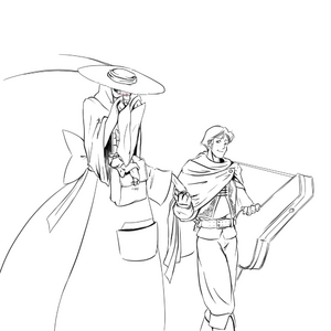 Thri-kreen and bard.png