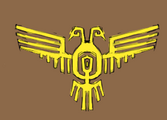 A unique Aquila made in the style of Tenocitan culture.