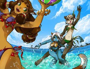 Wakfu Humans at the beach.jpg