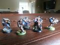 More of Captain Xavion posing with some Sternguard and Scouts